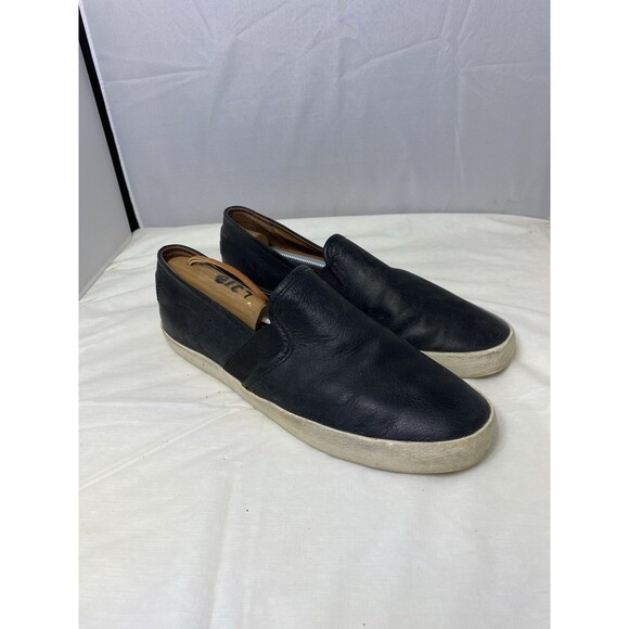 Frye Shoes - Frye Womens Size 9M Dylan Slip On Black Leather Sneaker 3479264